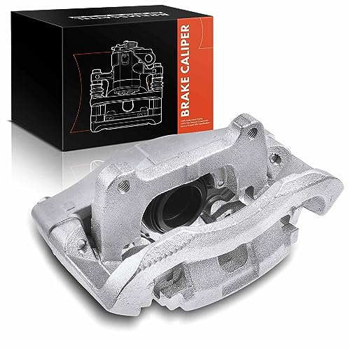 Frankberg Brake Caliper Disc Brake with Bracket Front Axle Left (hole spacing 140mm) Compatible with XC90 I 275 2.4L-4.4L 2002-2014 Replace# 8602857