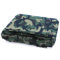 KARAT Camouflage Abdeckplane 100g/m² - Regenplane für Outdoor, Camping, Zeltunterlage, Bauplane, Holzabdeckplane, Gartenplane, Schutzplane, Gewebeplane mit Ösen (4 x 6 m)