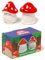 Puckator SP95 Fairy Toadstool House Ceramic Salt and Pepper Set