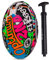 Optimum Street II Herren Rugbyball - Urban Play, Ausgewogen & Reaktionsschnell, Präzises Handling & Kicken, Hochleistungsfähig - Optionen Mit Pumpe, 2-lagiger 410g Ball -Street II - Größe 4 -Mit Pumpe