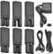 BOEEA 9 Stück Verbessert Rasierer Ladegerät Set - 5V Ladekabel und Netzkabel USB C Adapter für eine Vielzahl von elektrischen Haarspange, Rasierern, Bartschneider, Pflegegeräten, Luftreinigern