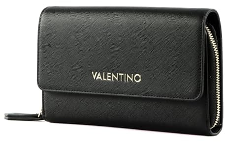 VALENTINO Zero Re Wallet With Shoulder Strap Nero