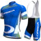 assocauicy Rennrad Trikot Herren Set,Atmungsaktiv Und Schnelltrocknend Herren-Radtrikot Radhosen Für Männer Mit 3D-Gel-Pads