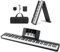 Maxmass 88 Key Digital Piano, Folding Electric Keyboard with Music Stand, Sustain Pedal, Split Function, Bluetooth/MP3/USB/MIDI,Carry Bag, Full Size Musical Piano for Beginners Adults (Black)