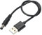 QUARKZMAN Cable de Alimentación USB a DC 0.3 m Cable USB a DC 5.5mm x 2.1mm 5V Cable de Alimentación Negro para Mini Ventilador Cámara Teléfono Móvil Tableta Dispositivos 1 Unidad