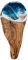 Tablas de Cortar de Madera Olivo Natural, Pieza Única, Tabla Cocina para Servir elegante, carne, barbacoa, pan, piezas artesanale (28x13 cm aprox)