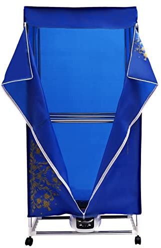 Secador de ropa eléctrica, secador de ropa, portátil, viaje, secadora, 30 kg, gran capacidad, secadora, 1200 – 1500 W de bajo consumo para todos los tejidos,70 x 50 x 150 cm