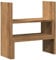 vidaXL Schreibtisch Organizer, Bücherregal Verstellbar Pflegeleicht, Schreibtischregal für Büro Wohnzimmer Küche, Tischregal, Artisan-Eiche Holzwerkstoff