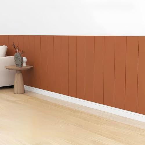 Braune Kunstleder-Wandpaneele, zum Abziehen und Aufkleben, Kopfteil-Pads für Schlafzimmer, Dojo, Spielzimmer, Aufnahmestudio, Büro