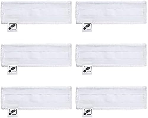 MEXWLOP 6 Almohadillas de Tela for mopa de Vapor for Karcher Easyfix SC1 SC2 SC3 SC4 SC5 Almohadilla para trapeador de vacío