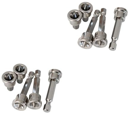 Mipcase 2 Ensembles Embouts De Vissage Pour Positionnement De Vis Accessoire Pour Réparations 5 Pièces * 2