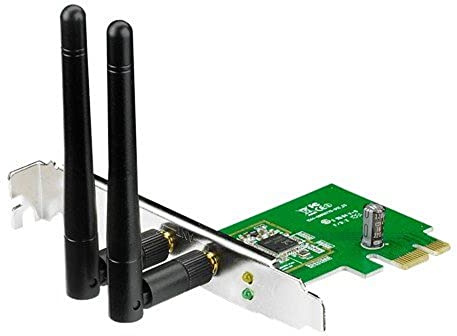 Asus PCE-N15 Wireless PCI-E card 802.11n, 300Mbps (2T2R)