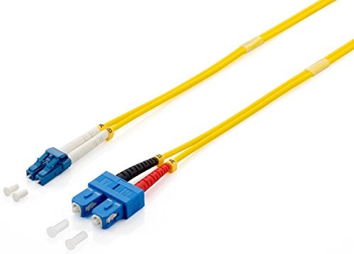 Equip LWL Patchkabel LC->SC 3.00m Singlemode Duplex OS2 Yel Polybeutel