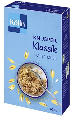 Kölln Müsli Knusper Klassik, 6er Pack (6 x 600 g)