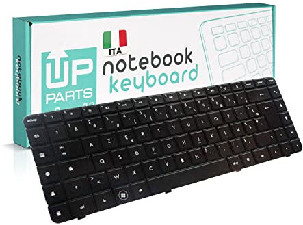 UP PARTS® Tastiera Italiana Compatibile con Lenovo per Notebook IdeaPad B570 9Z.N5SSW.G0R, MP-10A3TQ-6861 per Laptop B575 B575e V570 Z570 Z575 B590 B590A-ITH B590G G500 G505 G510 G700 G710