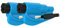 resqme, Inc. 04.100.02 resqme The Original Lot de 2 outils d'évasion porte-clés pour voiture, fabriqué aux États-Unis, adulte-unisexe bleu