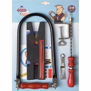 Laubsäge-Set 10-tlg., [Spielzeug]