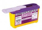 SharpsGuard Cyto Purple Slide Lid 1 Litre Colour Coded Sharps Bin