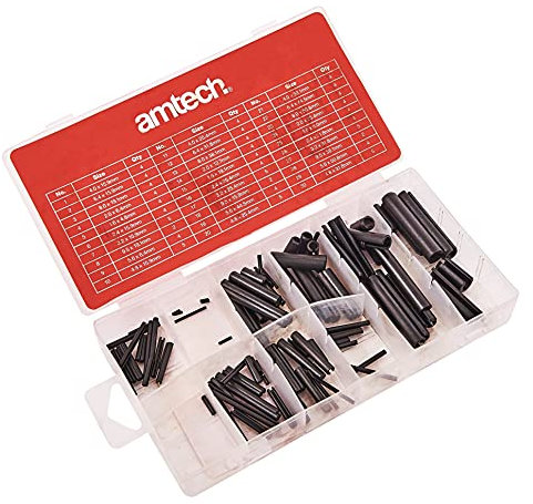 Amtech S6270 120 Piece assorted roll pin set