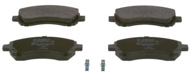 Bosch BP476 - Brake Pads Car Front Axle - Bosch Quality - Reduced Noise and Dust - ECE-R90 Certified - Copper-Free - 1 Set of 4 Pads