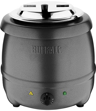 Buffalo G107 Bouilloireà soupe électrique Gris graphite 10 l/375 x 330 mm