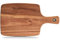 Zeller 25550 Schneidebrett mit Griff, Akazie, 32 x 18,3 x 1,2 cm, Natur