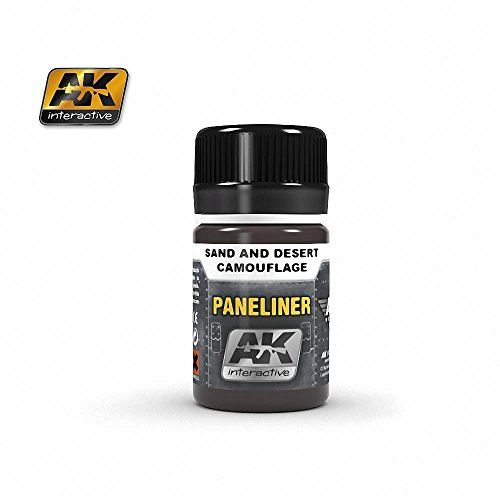 AK02073 AK Interactive - Paneliner for Sand and Desert Camouflage 35ml