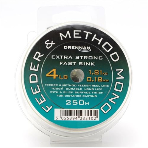 Drennan Feeder & Method Monofilament Line 250m 4lb