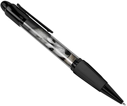 DV DESIGN Beautiful Siberian Husky Black Ballpoint Pen - Puppy Alaskan Malamute #8636