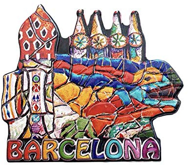 3D Gaudi Eidechse Barcelona Spanien Kühlschrank Kühlschrankmagnet Tourist Souvenirs Handgemachte Magnetische Aufkleber Home Küche Dekoration Reise Geschenk