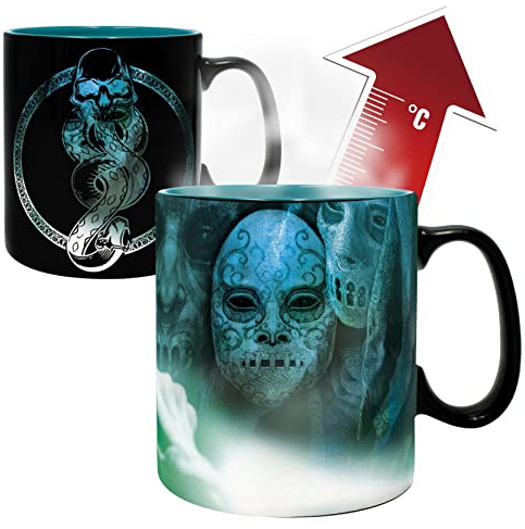 ABYSTYLE - Harry Potter - Mug Heat Change - 460 ML - Voldemort