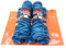 Farbverlaufsgarn Haekelgarn Baumwollgarn Stricken Haekeln Basteln 5x50g Fb.102 blau inkl.Zippbeutel