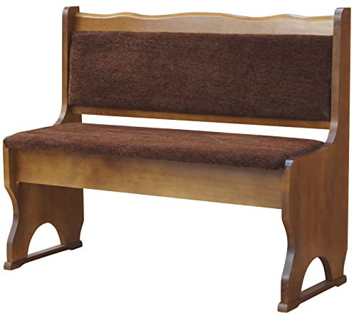 k koma Holz Bank POLSTERUNG Holz NEU Eiche MASSIVHOLZ - BRAUN (95)