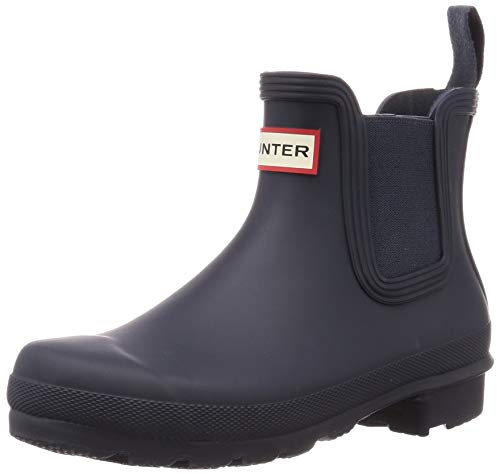 Hunter Chelsea, Mocassino Donna, Navy, 37 EU