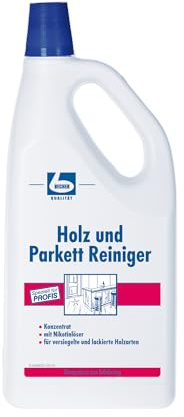 5x Dr. Becher Holz und Parkett Reiniger - 2 Liter | Flasche (2000 ml)