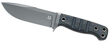 FOX Knives Black Micarta FX-103MB Fixed Blade Niolox Stainless Knife