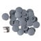 Plastic Screw Cover Cap, Phillips Screw Head Protection Decoration Cap for Furniture, Gray, 100 Pcs