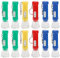 TOYANDONA 18 Stk Taschenlampe Schlüsselanhänger Mini-schlüsselring-taschenlampe Taschenlampen Auto Schlüsselanhänger Hundehalsband Lichtanhänger Mini-led Geldbörse Reisen Handheld Plastik