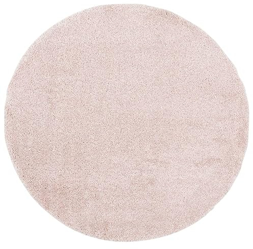 Pergamon Luxus Super Soft Wohnzimmer Hochflor Langflor Teppich Aloha Einfarbig in Rund und Eckig