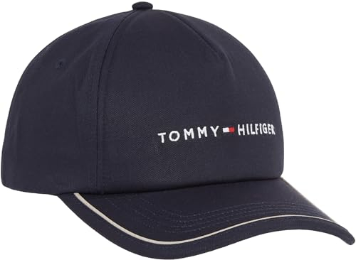 Tommy Hilfiger Herren Cap Skyline Soft Basecap, Mehrfarbig (Space Blue), Onesize