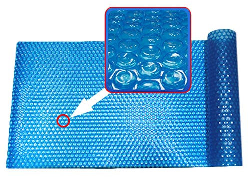 Solar Pool Cover with Grommets，Bubble Wrap Swimming Pool Cover, Paddling Family Pools Keep Pool Free Clean and Temperature (Size : 1.5m×2m(5ft×6ft))