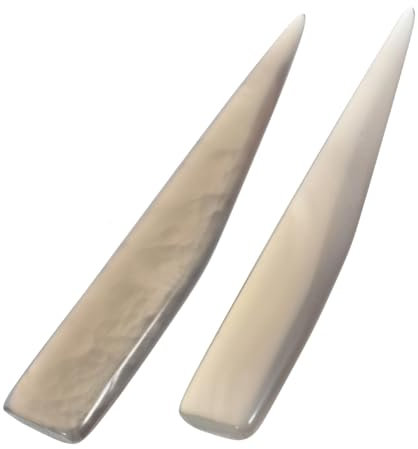 VILLCASE 2 Stück Edelstein-polierer Für Schmuckpflege Und Metallbearbeitung Gold- Und Silber-polierwerkzeug Mit Glatter Oberfläche Für Sanfte Politur