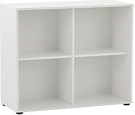 Schildmeyer Regal Reno 400, 152190, weiß, 100 x 41 x 83,6 cm
