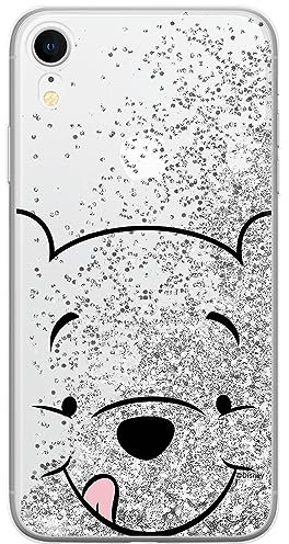 ERT GROUP mobile phone case for Apple Iphone XR original and officially Licensed Disney pattern Winnie the Pooh & Friends 045 optimally adapted to the mobile phone, with glitter overflow effect