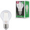 Paulmann 29125 Eco-Line Filament 230V LED Birne E27 1er-Pack 840lm 4W 4000K Klar Leuchtmittel