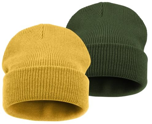 DRESHOW Toddler Beanie Bambini Cappelli Invernali Bambini Morbida Maglia Unisex Cappello per Bambini Ragazzi Ragazze Cappello Caldo per 3-7 Anni