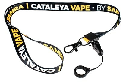 Cataleya Lanyard | Schlüsselband mit Vapez Halter | Black