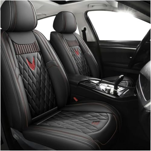 IXITAB Sitzbezüge Auto Autositzbezüge Universal Set für Audi a1 a1 s-Line a1 sportback a1 s a2 a3 s-Line a3 8p 8v a3 Auto Zubehör,Schwarz