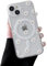 ZTOFERA Magnetic Case for iPhone 13,iPhone 14, Clear Soft Case with Daisy Pattern [Compatible with MagSafe Wireless Charging],Shockproof Protective Phone Cover for iPhone 13/14 6.1 - Daisy