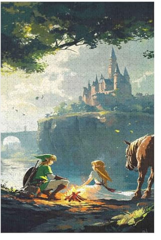 Jigsaw Puzzle| The Legend of Zelda |1000 Piece Jigsaw Puzzle Game for Adults And Kids(38 * 52cm)